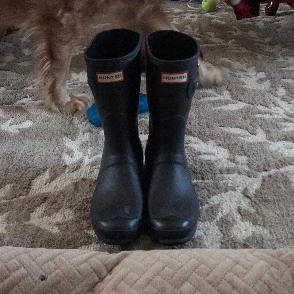 Authentic Hunter Rain Boots Size 9!!